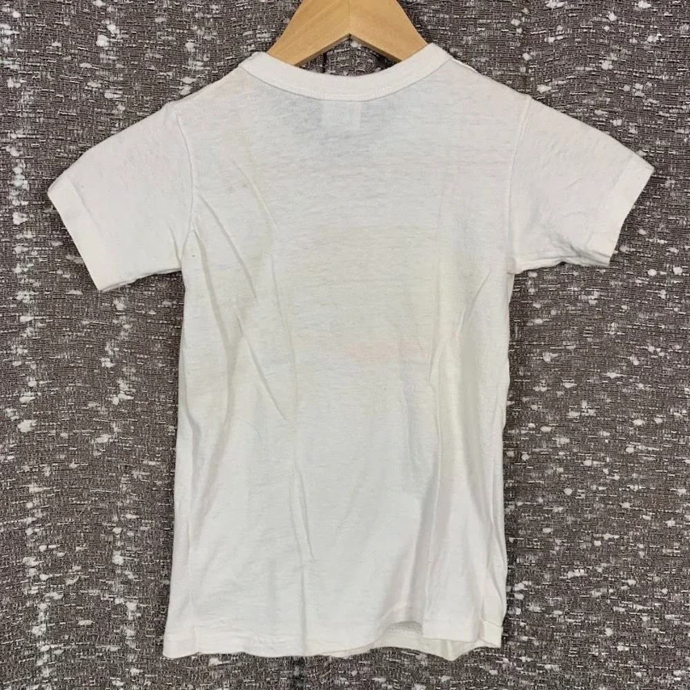 Vtg Washington DC Souvenir T Shirt Hanes‎ Cotton Kid Youth M Frank Nofer 1976